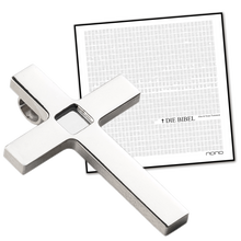 Lade das Bild in den Galerie-Viewer, Nano Bibel (925 Silber) 8 verschiedene Sprachen